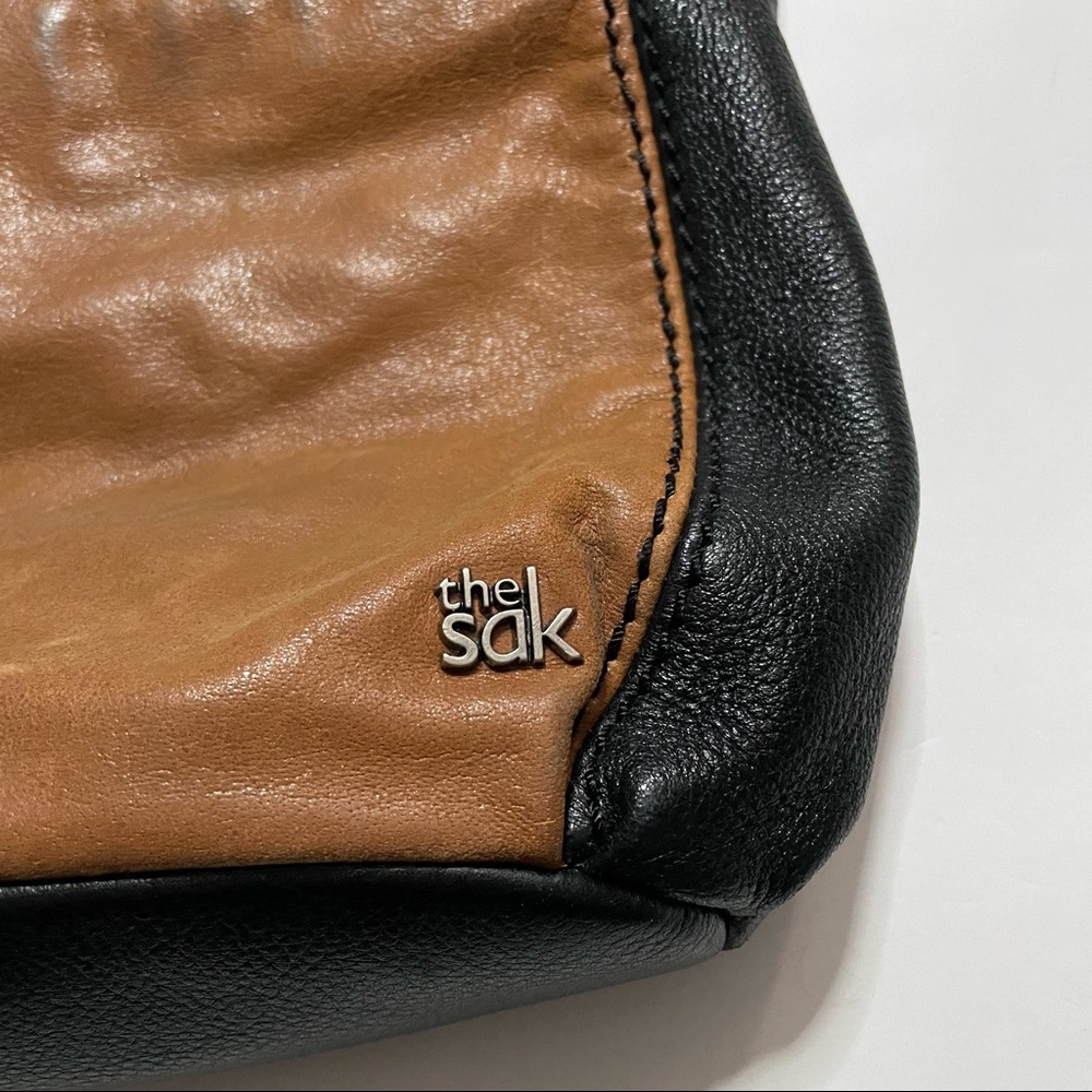 The Sak Satchel Crossbody Purse Bag Faux Leather Adjustable Strap Preppy - Picture 3 of 12